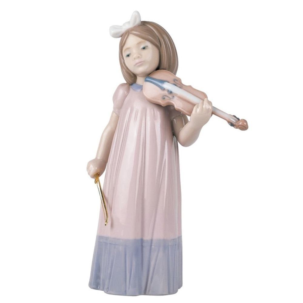 NAO by LLADRO girl playing violin